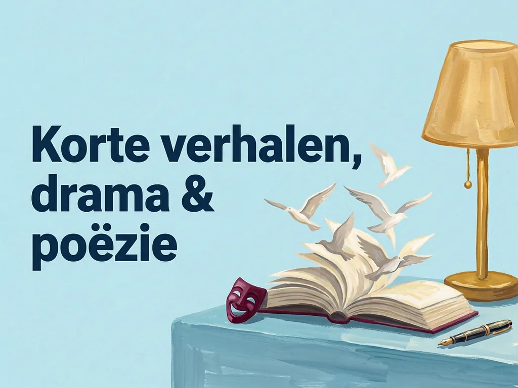 Korte verhalen, drama & poëzie
