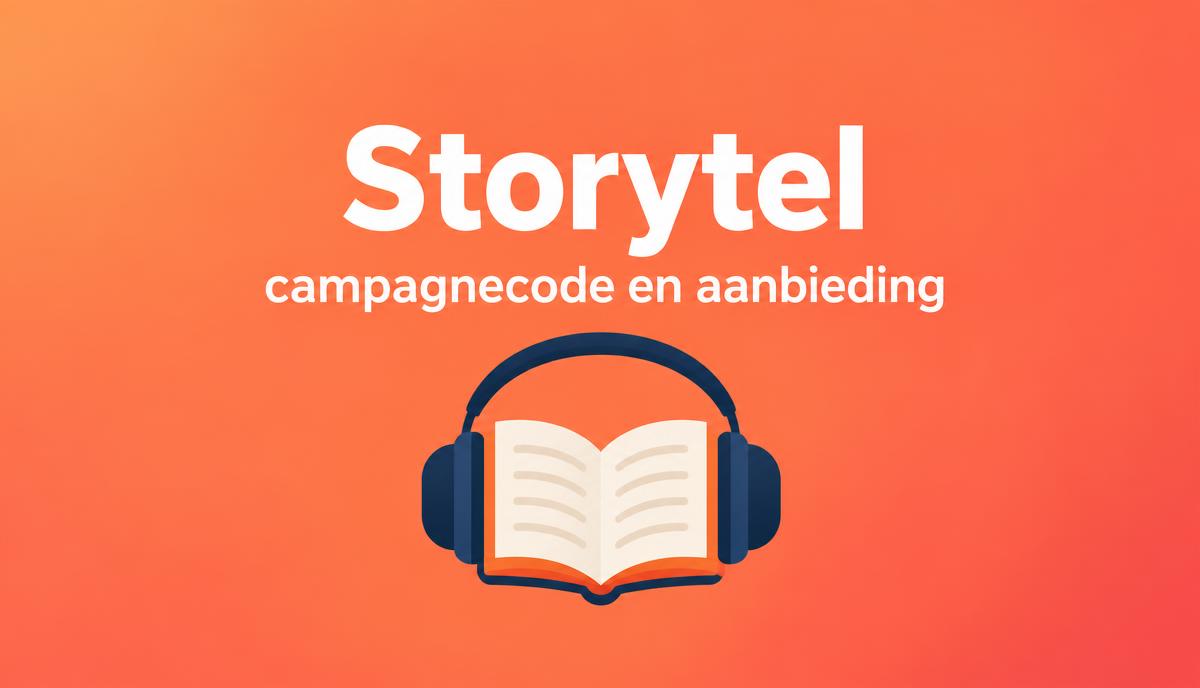 Storytel kortingscodes en aanbiedingen
